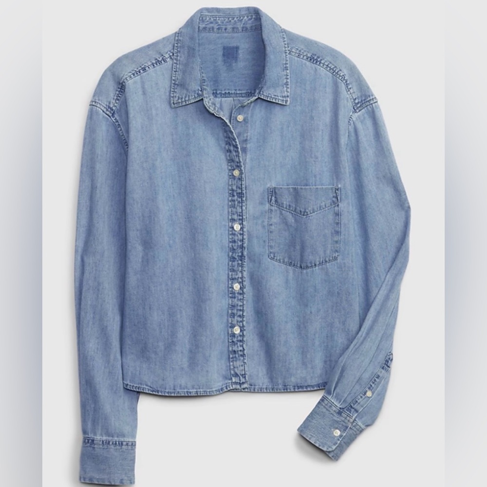 GAP Denim Button-Up